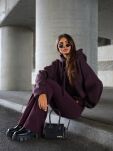 LAVESTINO BLUZA HOODIE BROOKLYN BORDO - 5