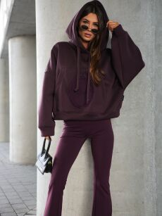 LAVESTINO BLUZA HOODIE BROOKLYN BORDO