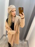 BY O LA LA ! CZAPKA BERET KORALIKI BEŻ - 2