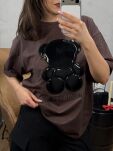 ROYAL CLUB T-SHIRT MIŚ CZEKOLADA - 6