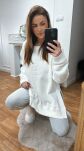 BY O LA LA...! DRESOWA BLUZA WYTŁACZANA 