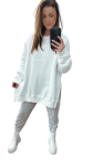 BY O LA LA...! DRESOWA BLUZA WYTŁACZANA 