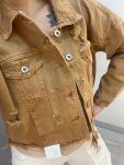 BY O LA LA! KATANA KURTKA JEANS CAMEL - 3