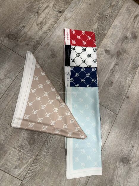 BY O LA LA...! CHUSTA Z LOGO BLUE MINT