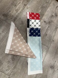 BY O LA LA...! CHUSTA Z LOGO BLUE MINT