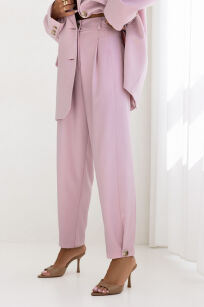 SEMPRE SPODNIE SILVIA PUDROWY RÓŻ