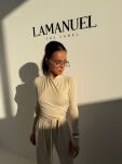 LAMANUEL BLUZKA TOP RIOT VANILLA - 2