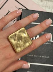 PIERŚCIONEK GOLDEN SQUARE ZŁOTY