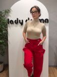 LADY DRAMA SPODNIE VENICE JARZĘBINOWA CZERWIEŃ - 3