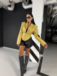 LA MILLA KURTKA RAMONESKA GORSETOWA TIFFANY MUSZTRADA/LIMONKA