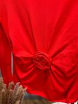 ROYAL CLUB BLUZKA LONGSLEEVE ROSSIE CZERWONA (ROSSA) - 5