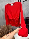 ROYAL CLUB BLUZKA LONGSLEEVE ROSSIE CZERWONA (ROSSA) - 2