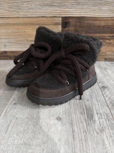 BY O LA LA! BUTY BOTKI ŚNIEGOWCE ESPRESSO