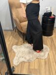 LADY DRAMA SPODNIE CARGO CZARNE - 5
