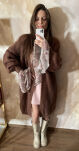 SWETER KARDIGAN BABY MOHER GRACE BRĄZ - 3