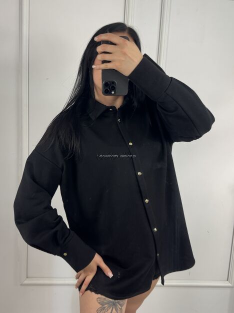 LA MILLA KOSZULA DRESOWA OVERSIZE CZARNA