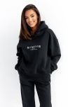 SEMPRE KOMPLET DRESOWY SPODNIE + BLUZA CLASSY CZARNY - 2