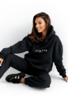 SEMPRE KOMPLET DRESOWY SPODNIE + BLUZA CLASSY CZARNY - 4
