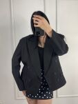 LA MILLA MARYNARKA Z SZEŚCIOMA GUZIKAMI CZARNA - 4