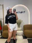ROYAL CLUB T-SHIRT MYSELF CZARNY/BIEL - 4