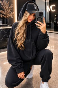 LAVESTINO BLUZA HOODIE BROOKLYN CZARNA